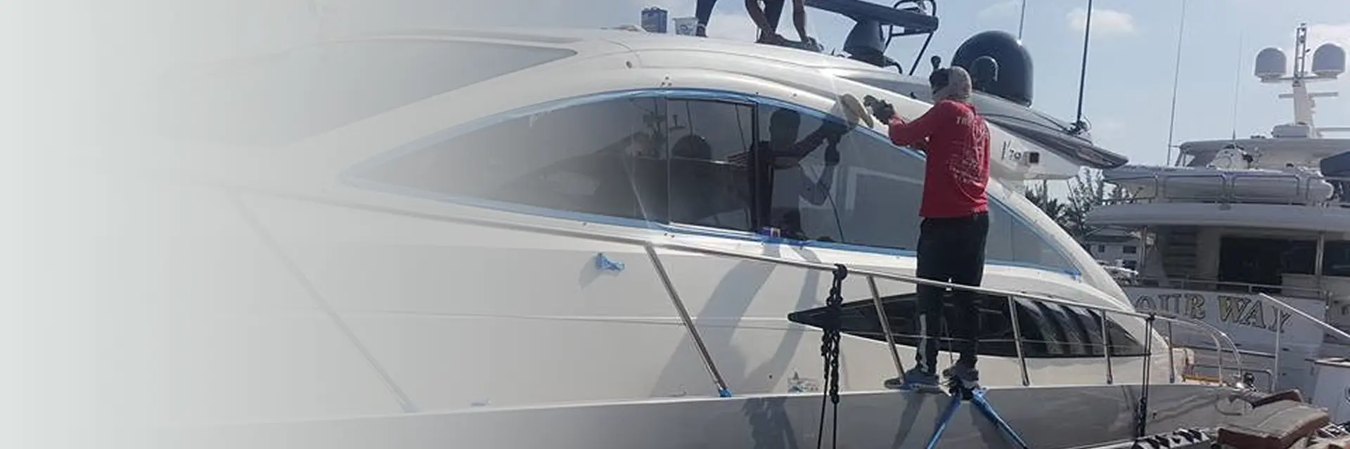 Ceramic coating for yachts in West Palm Beach