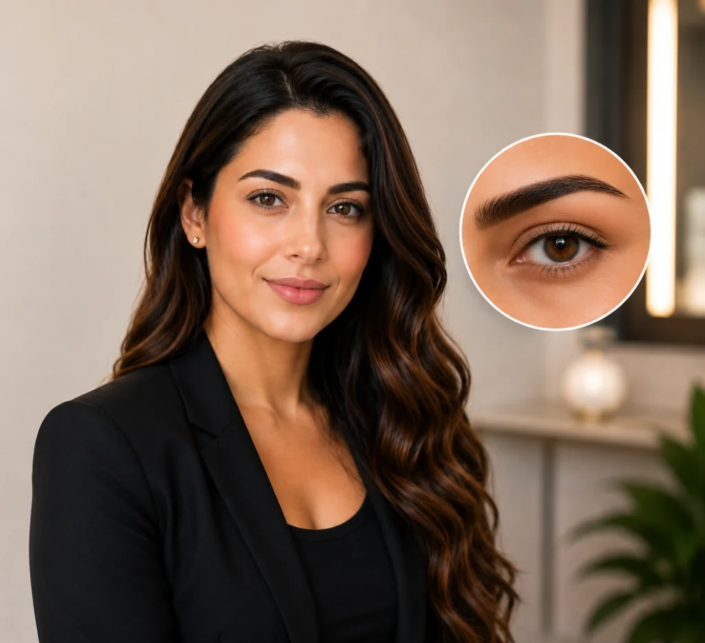 Cosmetic artistry in Tyler at Brow Couture Studio