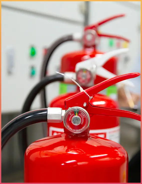 
       Fire Extinguisher Service & Replacement
      