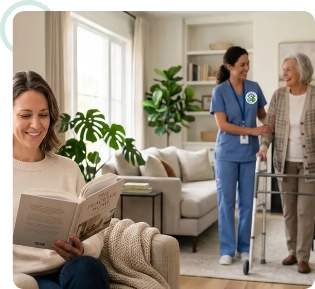 In home care services in Edmonton for daily support