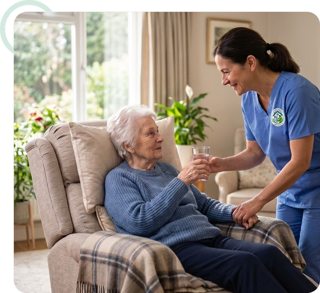 Professional Senior Home Care Calgary Services helping older adults maintain comfort and independence