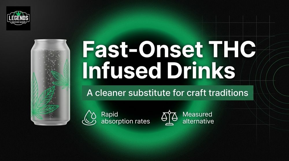 Why Fast-Onset THC Infused Drinks Are Replacing Craft Beer