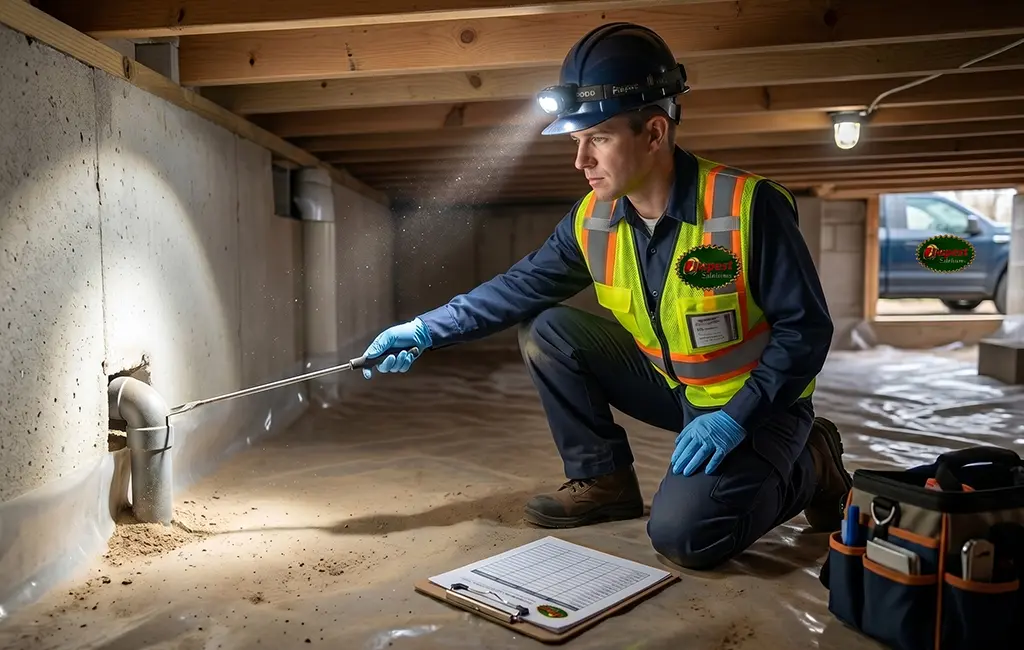 Crawlspace cleanup services in Eagle County by Propest Solutions Inc.