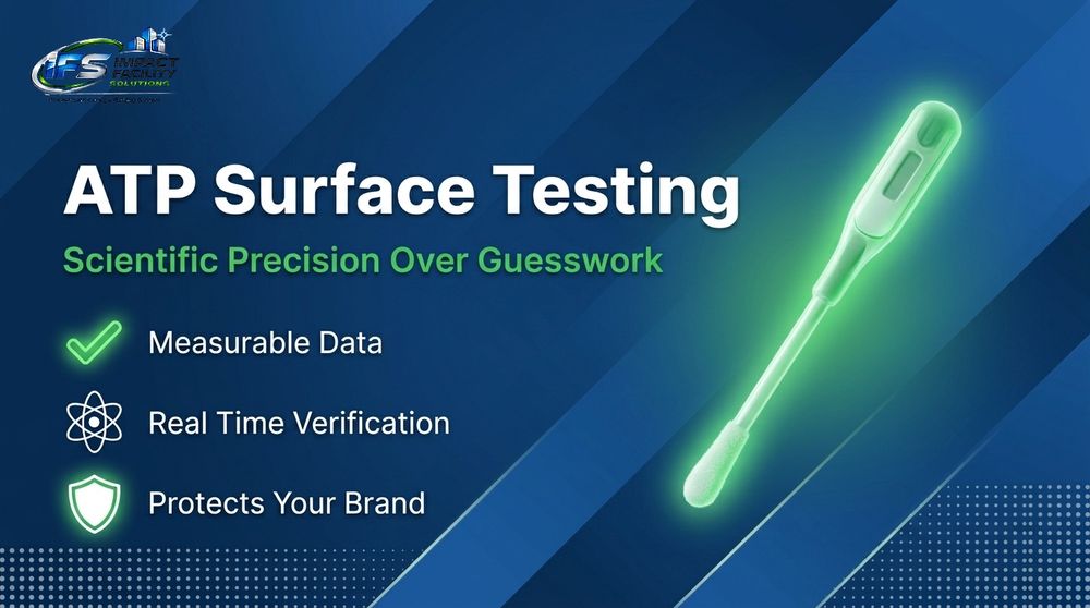 Why ATP Surface Testing Outperforms Visual Commercial Audits