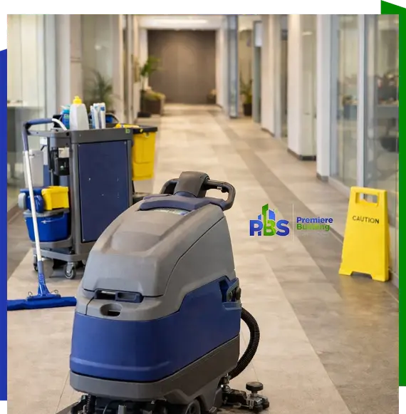 Dental office cleaning company maintaining patient waiting area