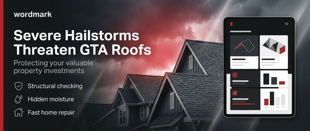 Why Severe Hailstorms Threaten GTA Roofs and How to Act