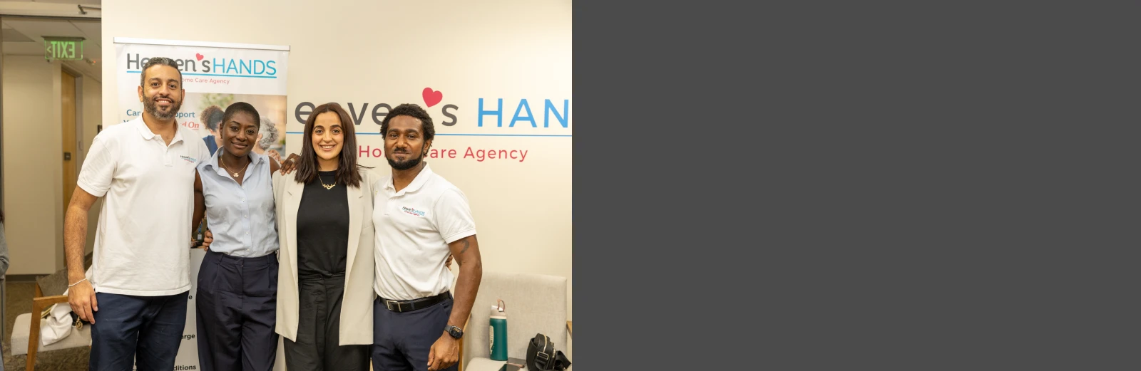 Professional staff representing Heaven’s Hands Home Care -  Senior Home Care Agency California