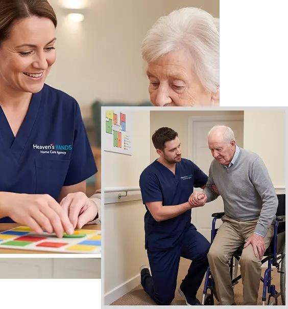Alzheimers Home Care Services California  helping a senior maintain comfort, safety, and daily routines at home.