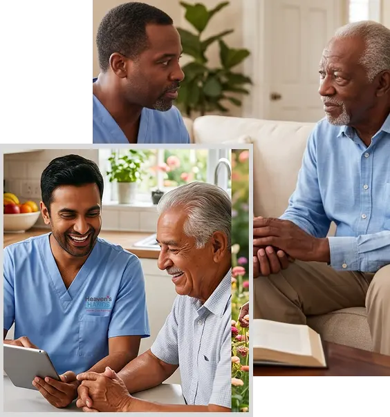 Professional caregiver delivering Respite Care Services in California with one-on-one senior assistance.