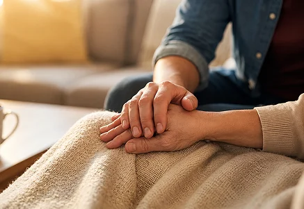 Caregiver providing Companionship Home Care Services California through meaningful daily interaction