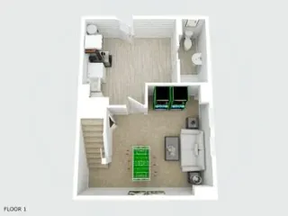 2D/3D Floor Scan
