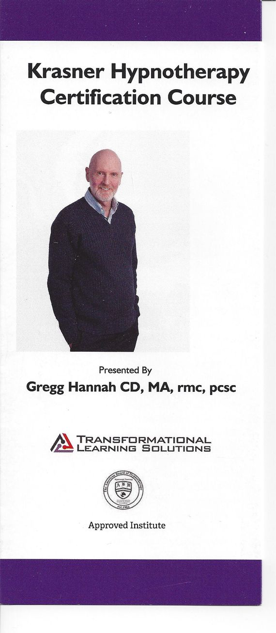 Krasner Hypnotherapy Certification Course