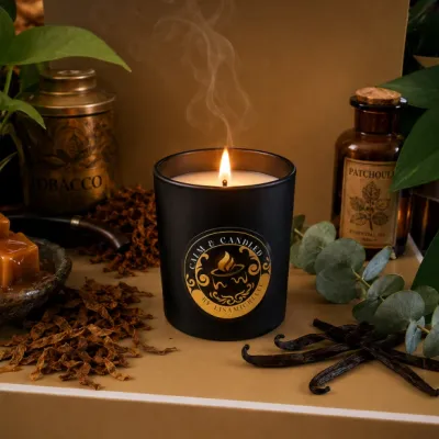Candle Fragrance: Caramel Tobacco