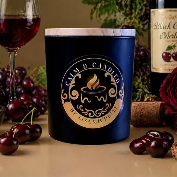 Candle Fragrance: Black Cherry Merlot