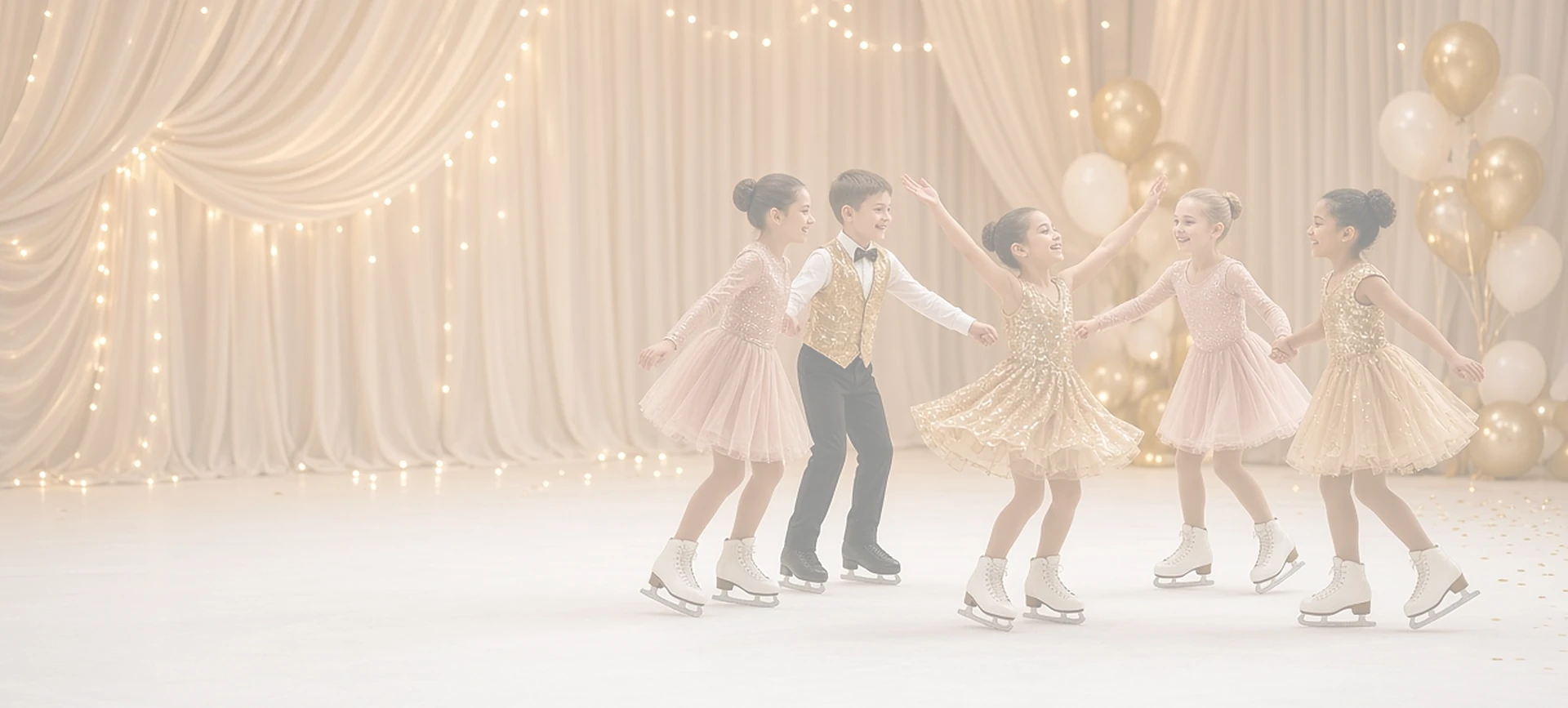 Children enjoying skating birthday parties and group events in Michigan City