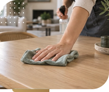 House cleaning service in Sacramento for a freshly cleaned kitchen