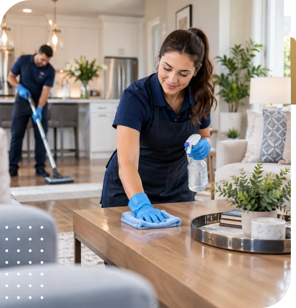 Detailed Cleaning Throughout Your Home