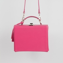 The mini box luggage (Rich Pink)