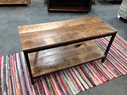 Coffee Table-Industrial Style-With Shelf