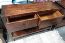 Console Table-Two Drawers-One Shelf-43.5w x 14d x 32h