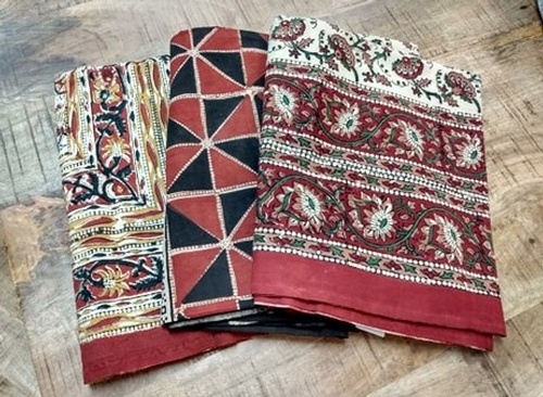 Blanket-100% Cotton-Various Block Printed Patterns-87 x 58