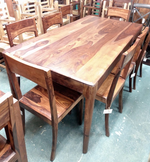 Dining Table-Solid Plantation Rosewood-71 x 35 x 30