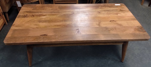 Coffee Table-Angled Legs-51w x 27.5d x 18h